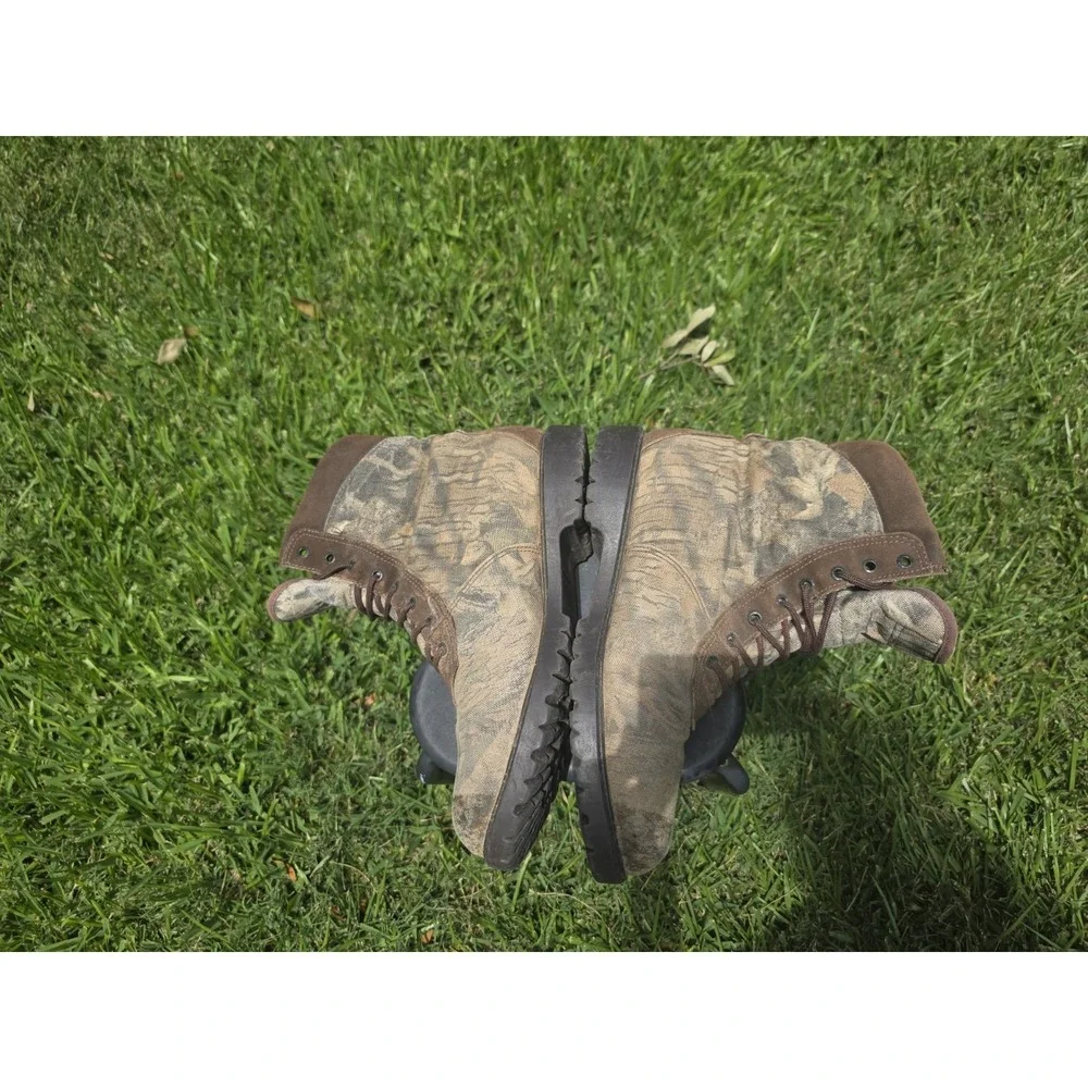 Rocky Mens Camo Insulated Waterproof Hunting Outdoor Boots Size 11.5